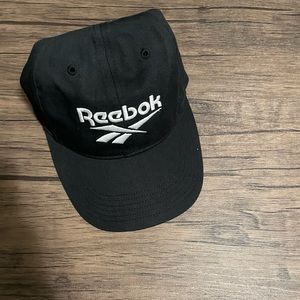 Black Reebok Adjustable Hat